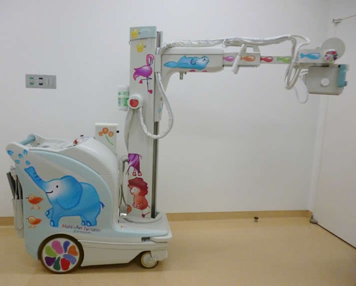 ポータブル撮影装置(島津)